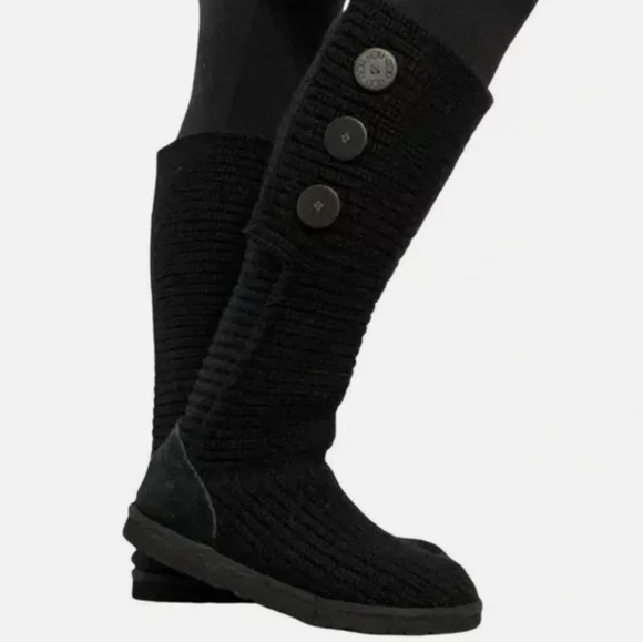 Ugg Australia Women 5819 Sweater Cardi Boots shoes sz 7 - Picture 2 of 9